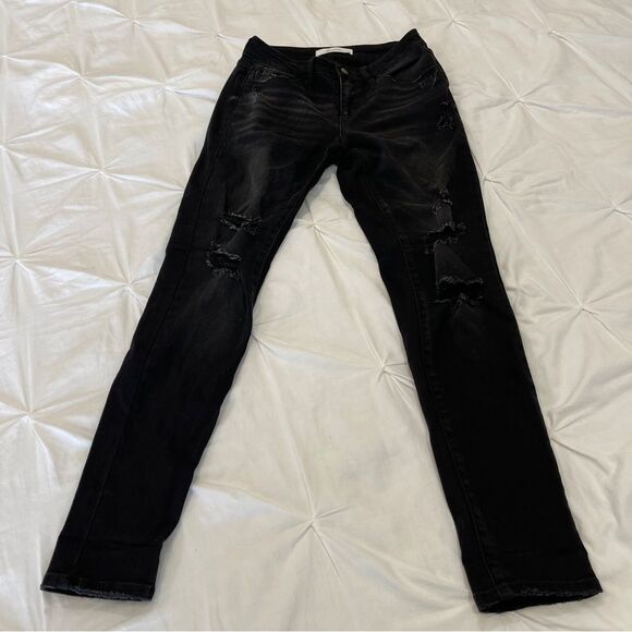 Kancan Signature Estilo Black Jeans Size 26 - Picture 1 of 12